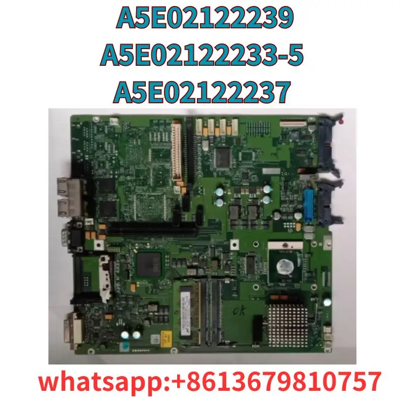 Used industrial computer 627B (DC) motherboard A5E02122239/A5E02122233-5/A5E02122237 tested intact