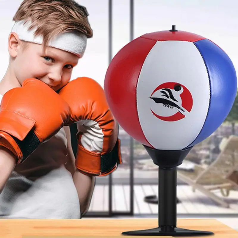 Suction Cup Boxing Vent Ball Desktop Punching Bag Punch Punching Bag Speed Ball Stand Boxing Training Sports Fitness Equipment