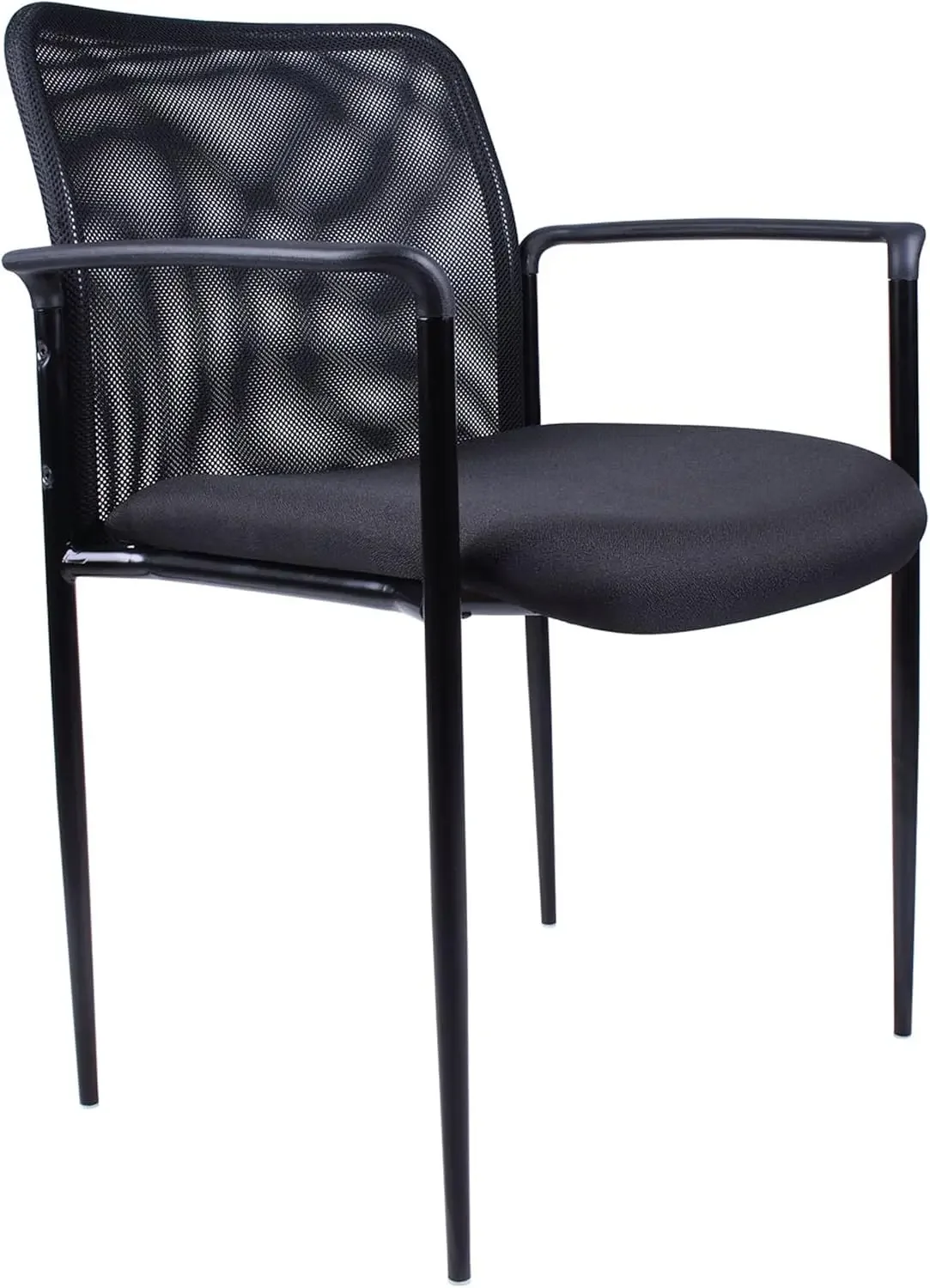 

Stackable Mesh Guest Chair in Black