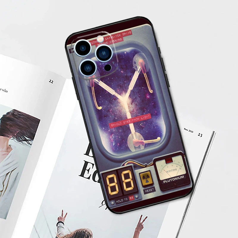 Back to the Future Flux Capacitor Case For iPhone 14 13 12 11 15 16 Pro Max Plus XS Max X XR 7 8 Plus 13 12 Mini Phone Cover image 6