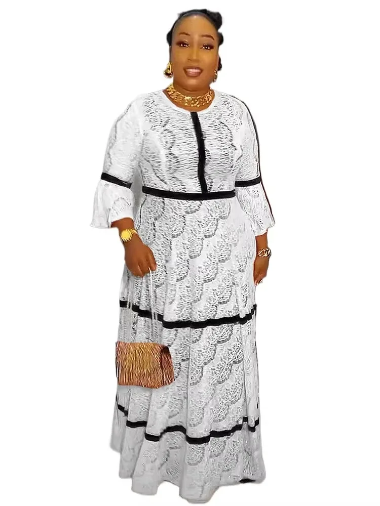 African Dresses For Women New Polyester Vetement Femme Dashiki Plus Size Dress Africa Clothes Dashiki Ankara Ladies Dresses