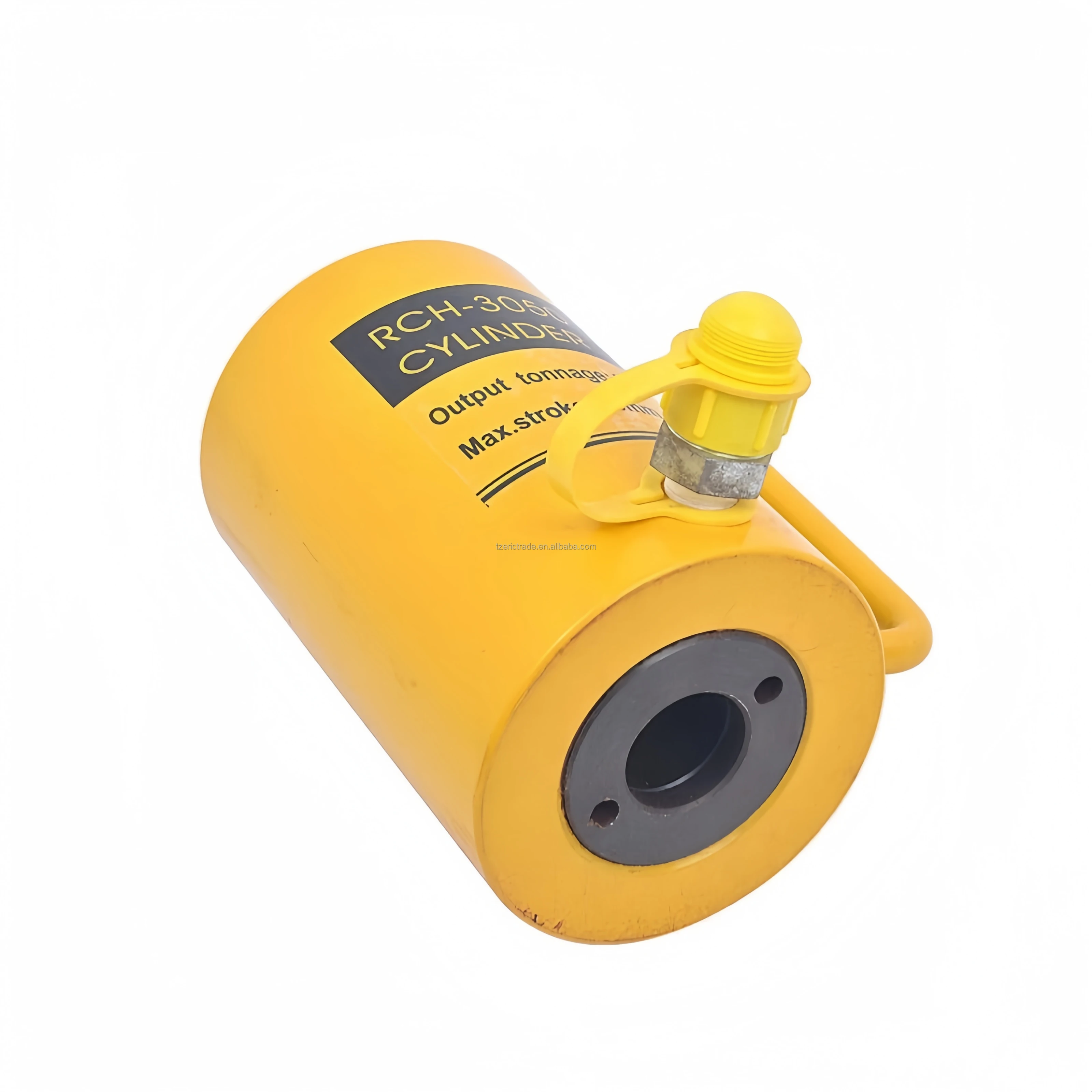Hollow Plunger Single-Acting 30T Steel Hydraulic Cylinder Ram Jack 50mm Heavy-Duty Car Lift Electric Manual Pump Labor Product