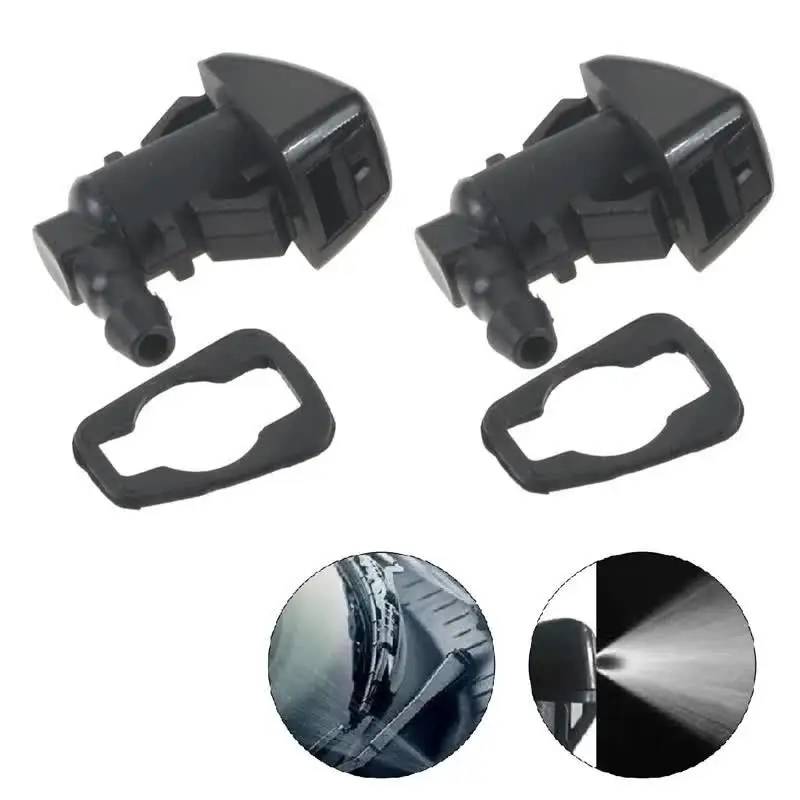 Buses d'essuie-glace de pare-brise avant de voiture, Jet Spray BC3Z-17603-A, pour Ford Edge Lincoln MKX 2007 – 2010 2008 2009, 2 pièces