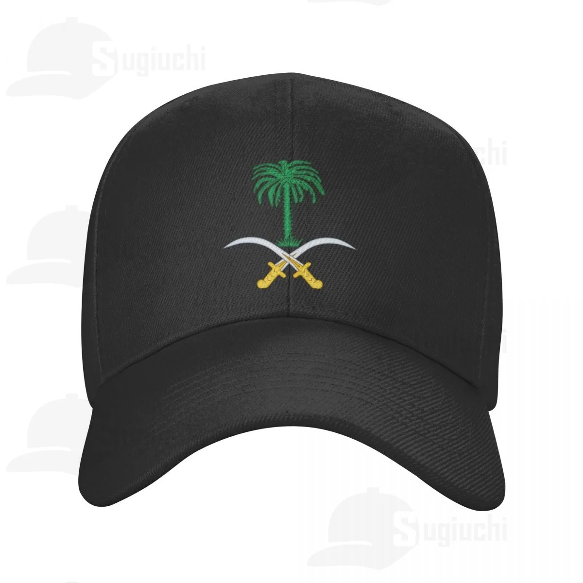 National Emblem Of Saudi Arabia Coat Of Arms Sun Baseball Cap Dad Hats Adjustable For Men Women Unisex Cool Outdoor Hat