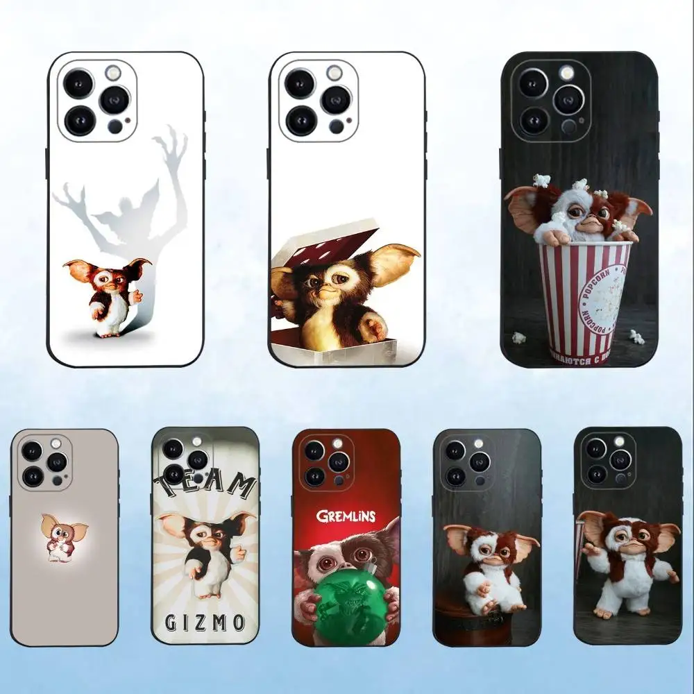 

Epc Gremlins Film Phone Case For iPhone 16,15,14,13,12,11 Plus,Pro Max,XS,X,XR,SE,Mini,8,7,Soft Silicone Black Cover