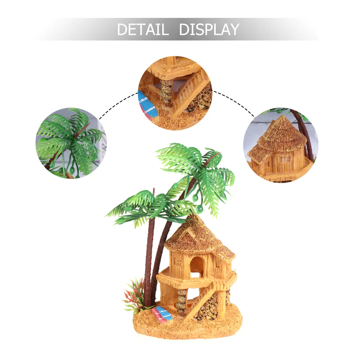

Aquarium Ornament Small Ornaments Fish Decor Tree Decoration Decorations
