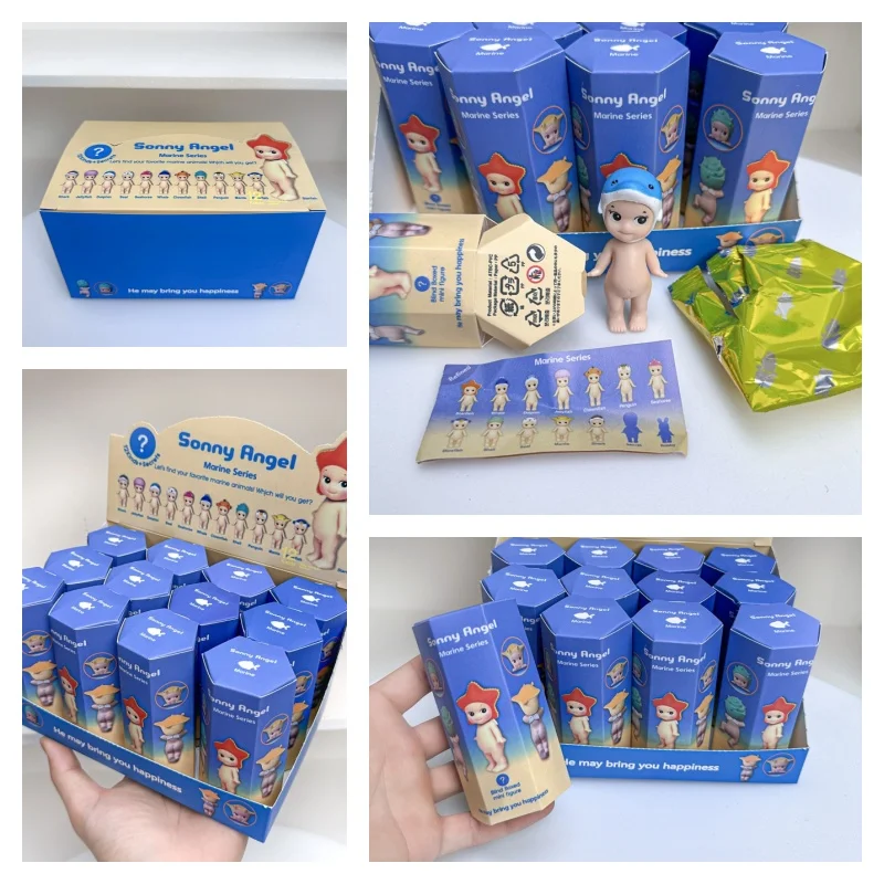 

Sonny Angel слепая коробка игрушки морская серия аниме фигурка кукла милая модель из ПВХ украшение для рабочего стола детские рождественские подарки