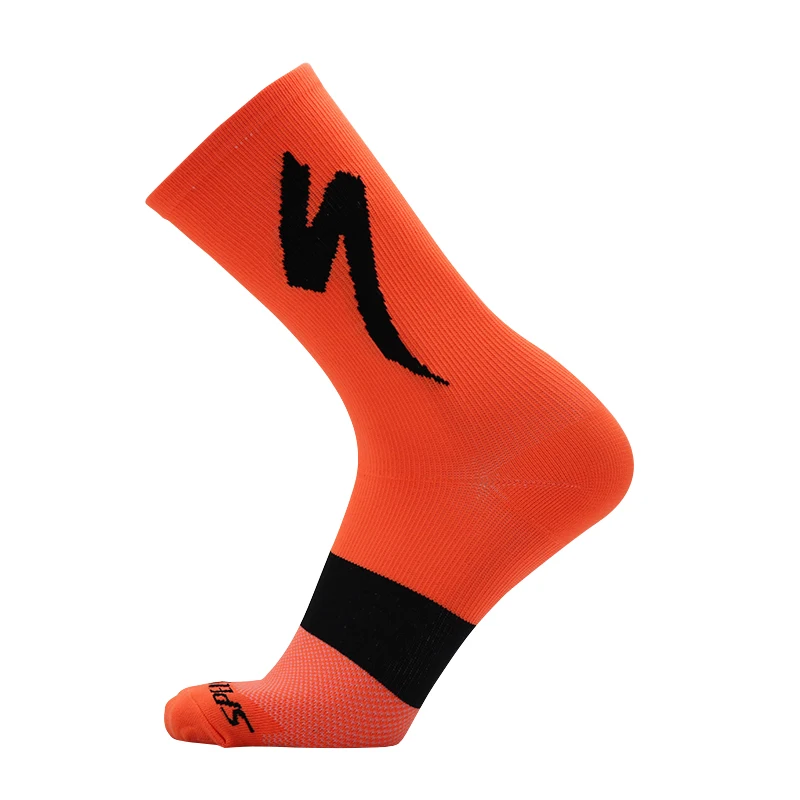 1 Pair Professional Sports Football Socks With Thickened Cushioning And Anti Slip