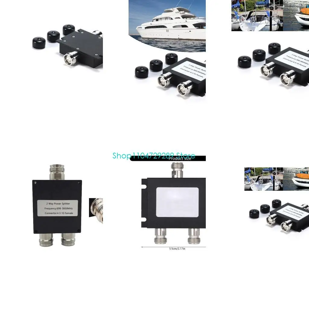 

D8KE High Power Antenna Splitter for Outdoor Networks Featuring Low PIM Performances