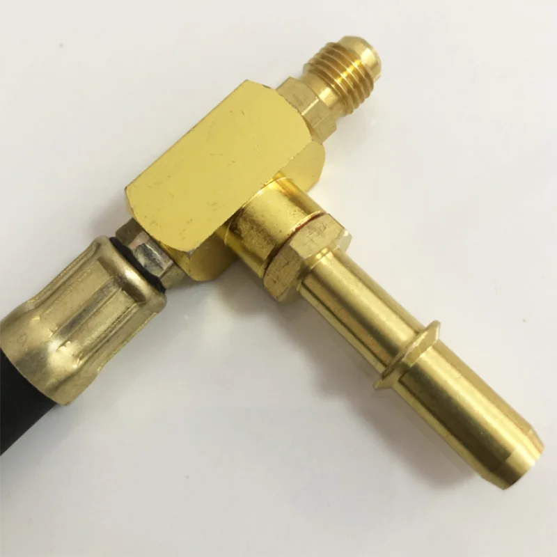 Automobile Fuel Pipe Connector Hose Quick Connector 6.30 7.89 9.49 Rubber Brass Pipe Connector Disconnect Release Hose Connector