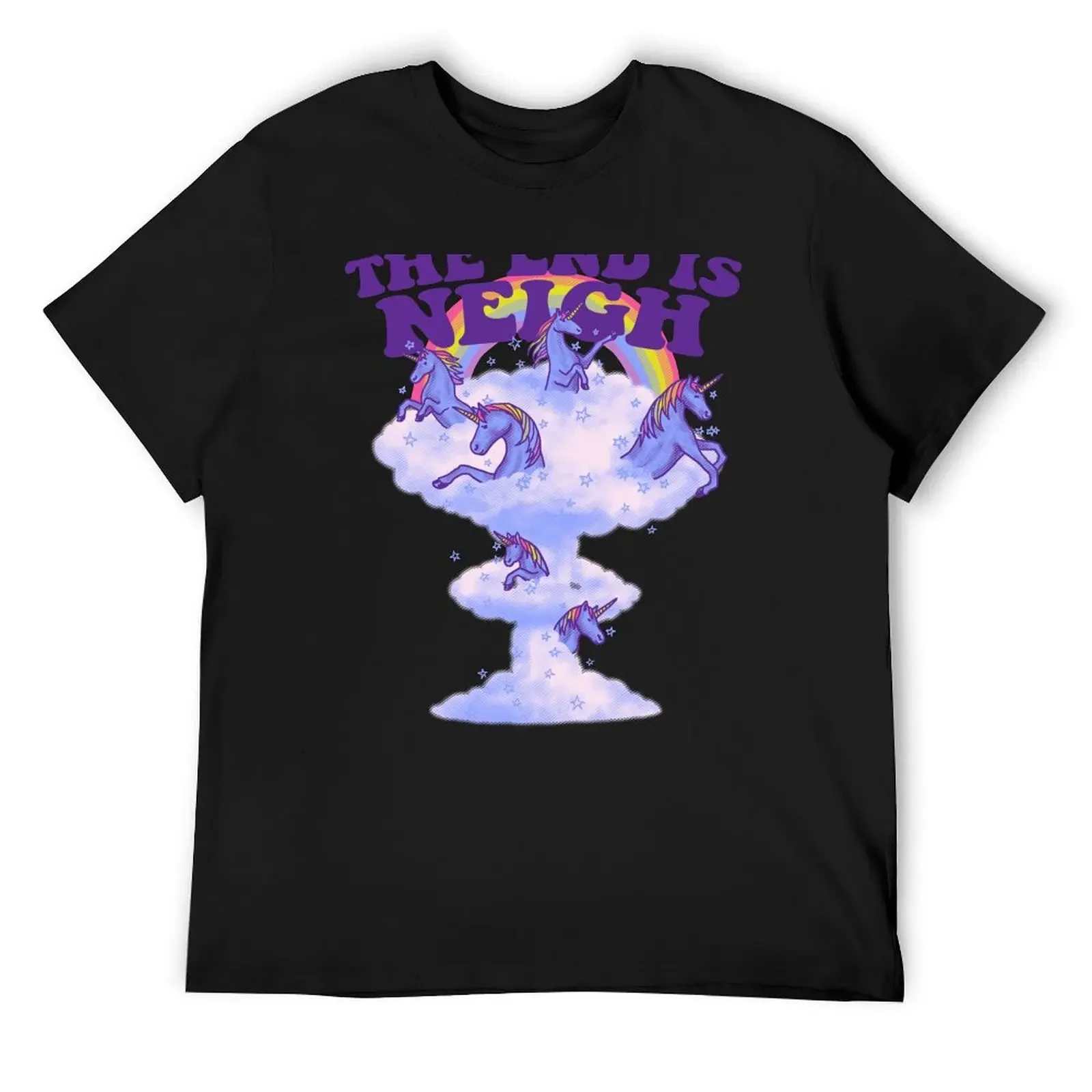 The End Is Neigh T-Shirt customs design your own tops graphic shirts man clothes mens cotton t shirts