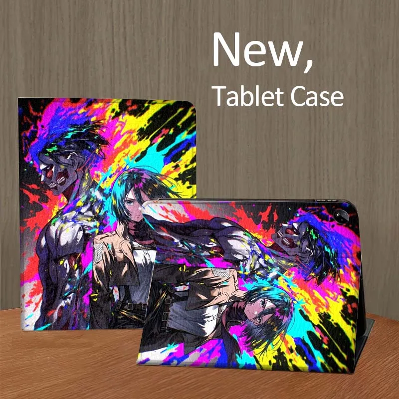 

A-Attack on T-Titans Cartoon Tablet Case For Vivo IQOO Pad Air Pad3 IQOO Pad5 Pad2 Pad3 SE Pro 11.5 12.1 12.3 13 Inch