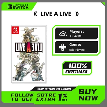 라이브-닌텐도 스위치 게임 거래 100% 원래 물리적 게임 카드 RPG 장르 닌텐도 스위치 OLED 라이트 게임 콘솔 