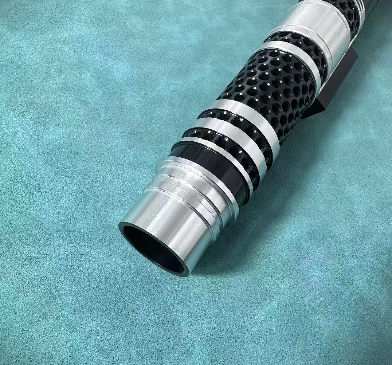 Ventress Straight Swing Metal Heavy Dueling RGB Pixel Speelgoed Cosplay Game Movie Prop lichtzwaard lichtgevend speelgoed 2-in-1 Afneembaar