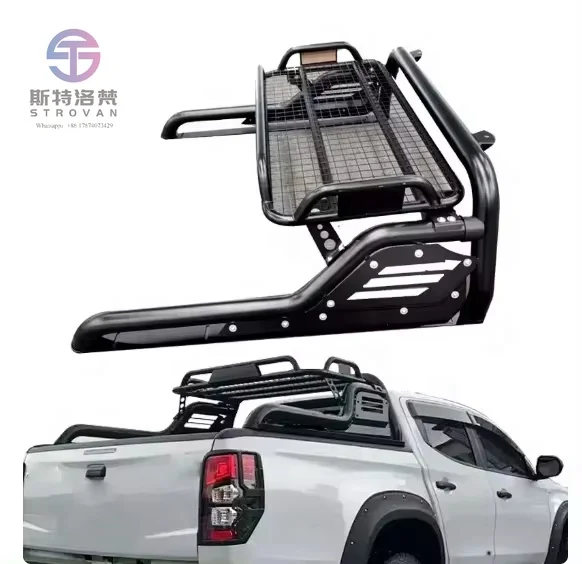 

Спортивный универсальный стальной багажник 4x4, подвижная планка, защита от опрокидывания с багажником