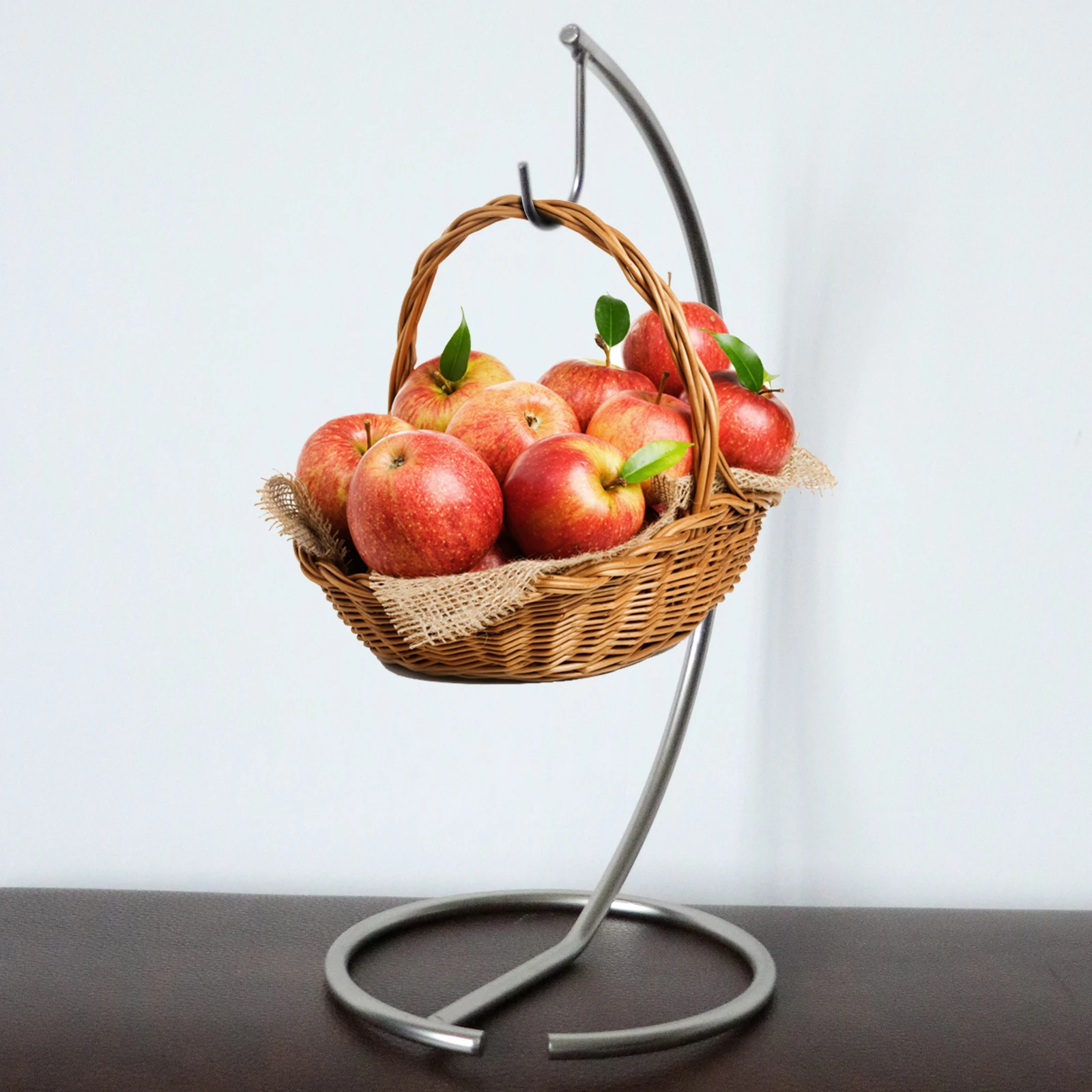 Fruit Hook Organizer Banana Vegetable Rack Storage for Living Room Desktop Multi-Functional Fruit Rack Creative Hanging Rack