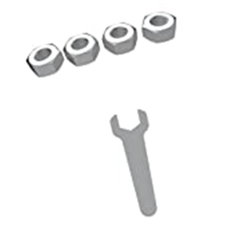 Ruote piroettanti da 2 pollici ruote in gomma con stelo filettato (diametro della vite 1/4 di pollice, lunghezza 1 pollice) per gambe a cremagliera con ripiani in filo metallico