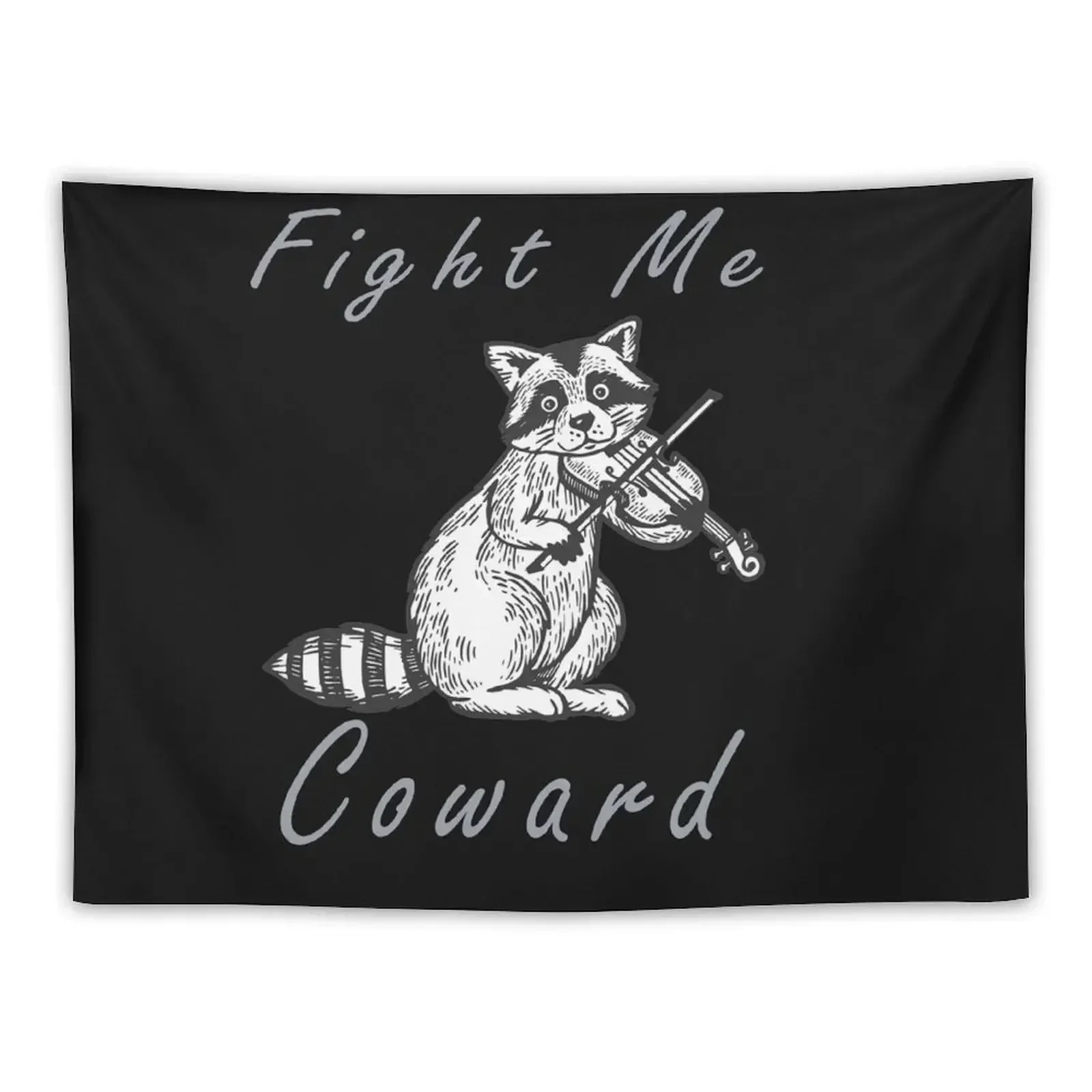 

Fight Me Coward Tapestry Anime Decor Decoration Bedroom Home Decorations Wall Deco Tapestry