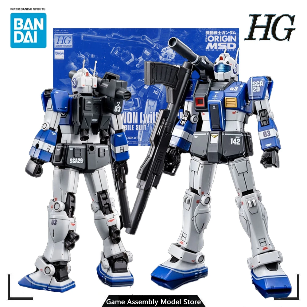 

Bandai Original Model Kit 1/144 HG RGM-79V Jim Nightseeker MOBILE SUIT GUNDAM THE ORIGIN MSD Premium Limited Anime Action Figure