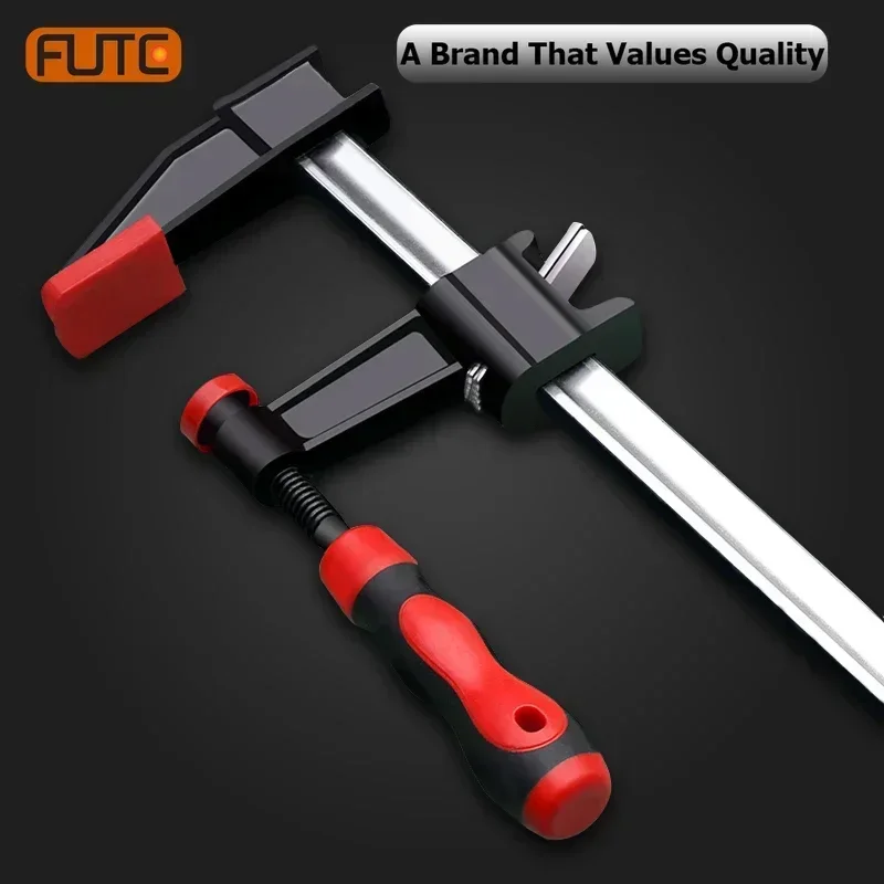 FUTE 6/12/18/24/30/36 дюймов деревообрабатывающие зажимы регулируемые зажимы для стержней деревообрабатывающие быстрые зажимы F зажим приспособление домашний ручной инструмент «сделай сам»