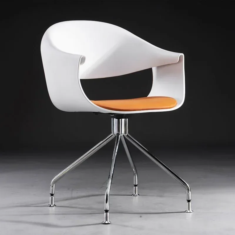 Nordic simple computer chair designer office chair Ergonomic backrest  can be raised and lowered with pulley office meeting room