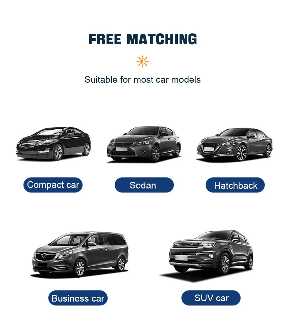 2 Stück Auto-Seitenfenster-Sonnenschutz mit Saugnäpfen, atmungsaktives Netz, UV-Schutz, Sichtschutz, Sonnenvorhang, universell für Limousine, SUV, MPV – Detail 3