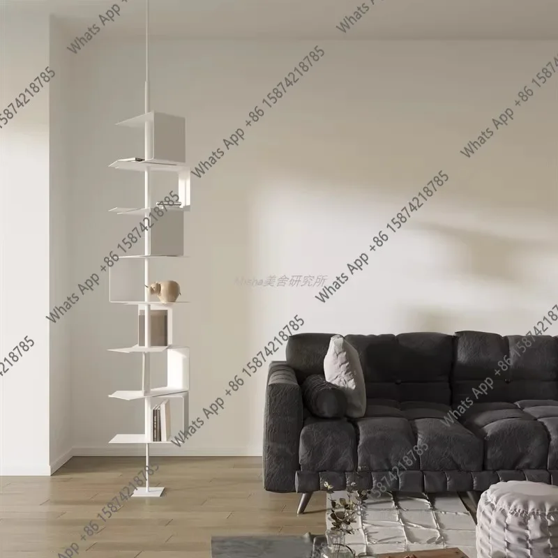 

X Creative Partition Bookshelf Floor-to-ceiling Display Rack Decorates Living Room X