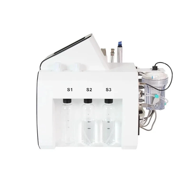 8 в 1 RF устройство для ухода за кожей лица и глаз, машина для микродермабразии, лифтинг кожи, распылитель воды, машина для дермабразии, удаление морщин