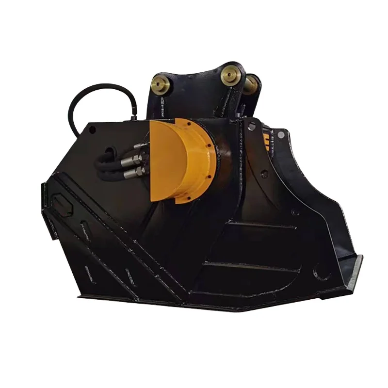 China High Quality Excavator Digging Crusher Bucket Machine Concrete Rock Stone Crushing 10 Ton Excavation Install Crusher Price