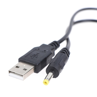 1pc 1.2m 5V USB A to DC Power Charging Cable 4mm x 1.74mm Charge Cord for PSP 1000/2000/3000