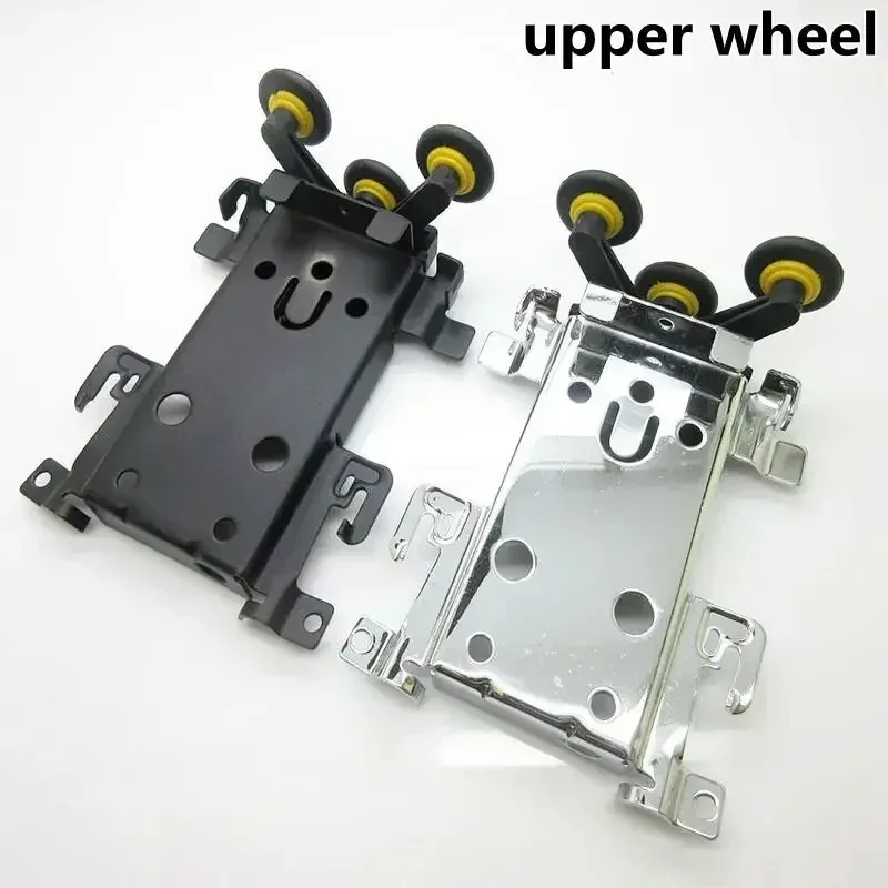Closet Wardrobe Sliding Door Bottom Roller Pulley Runner Old Cabinet Moving Door Slide Track Replacement Rolling Wheel Fitting