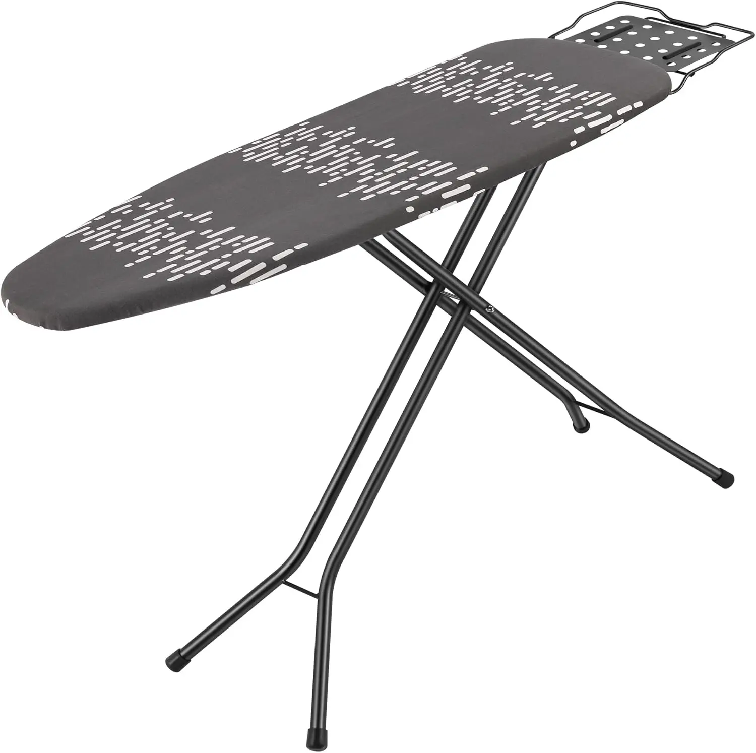 

Adjustable Foldable Ironing Board with Heat-Resistant Cover, Thick Padding, and Stable Steel Legs
