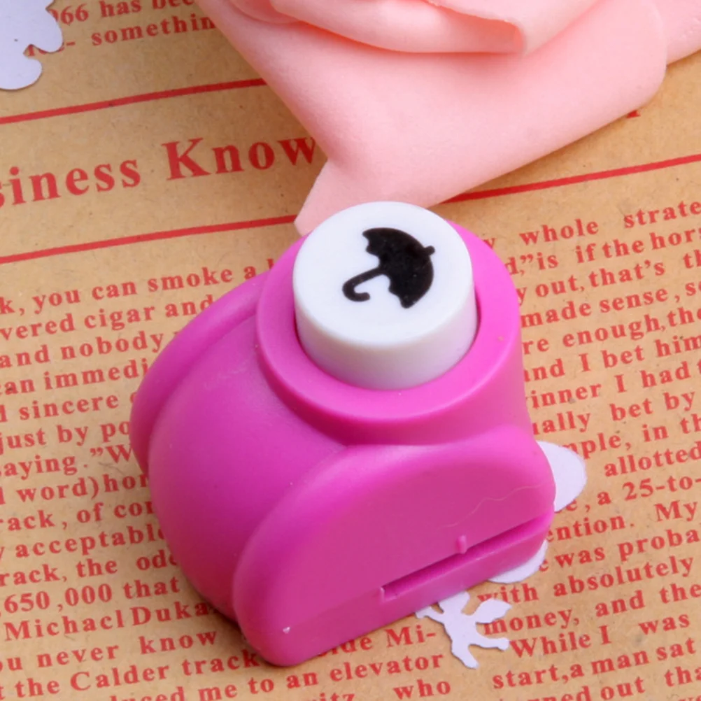 12pcs Mini Paper Craft Punch Diy Embossing Tool For Scrapbook Greeting Cards Gift Wrapping Artwork Decorations Punching