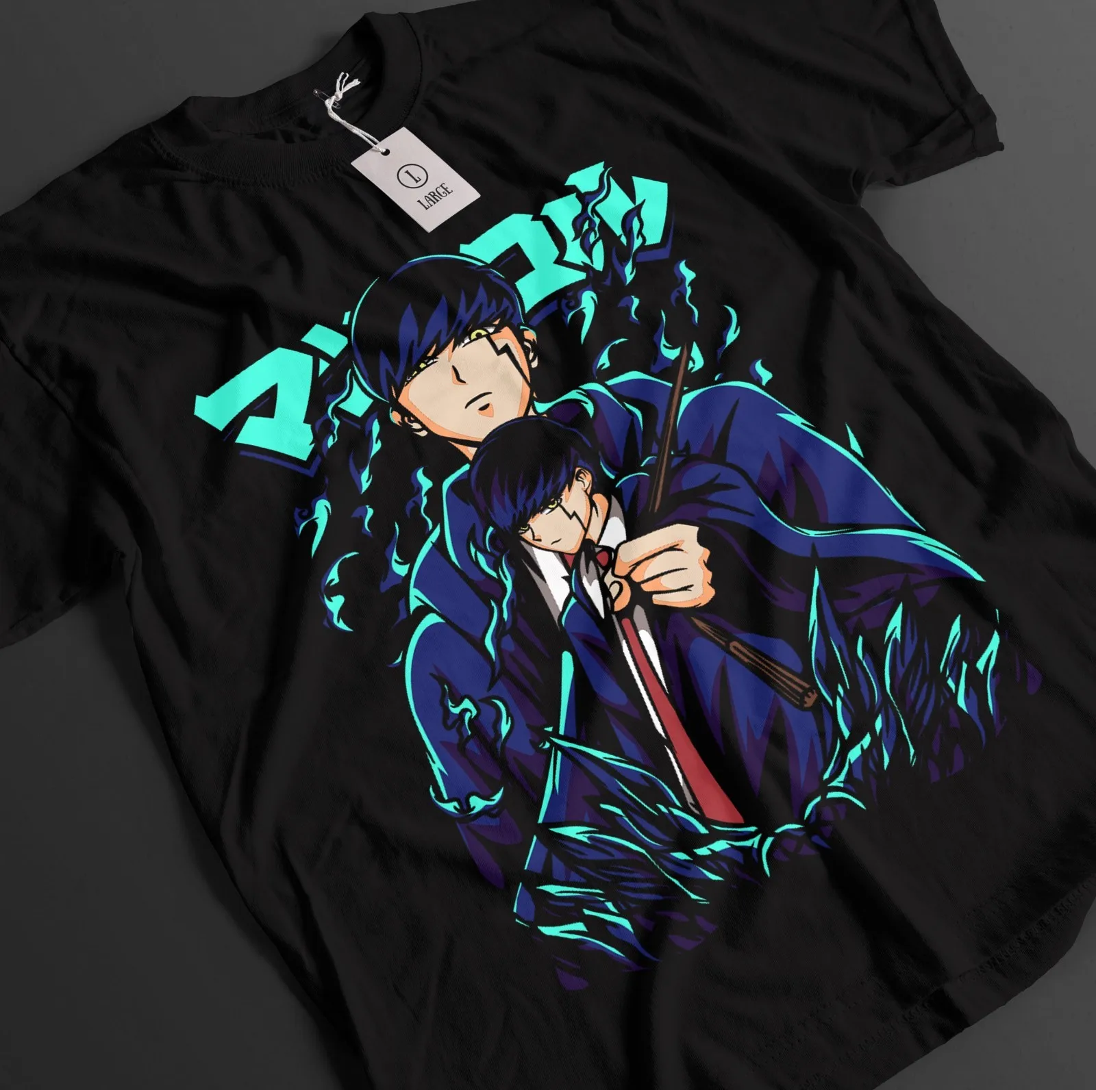 Mashle Shirt Mash Tshirt Lance T-Shirt Dot Top Finn Manga Abyss Anime Rayne Tee