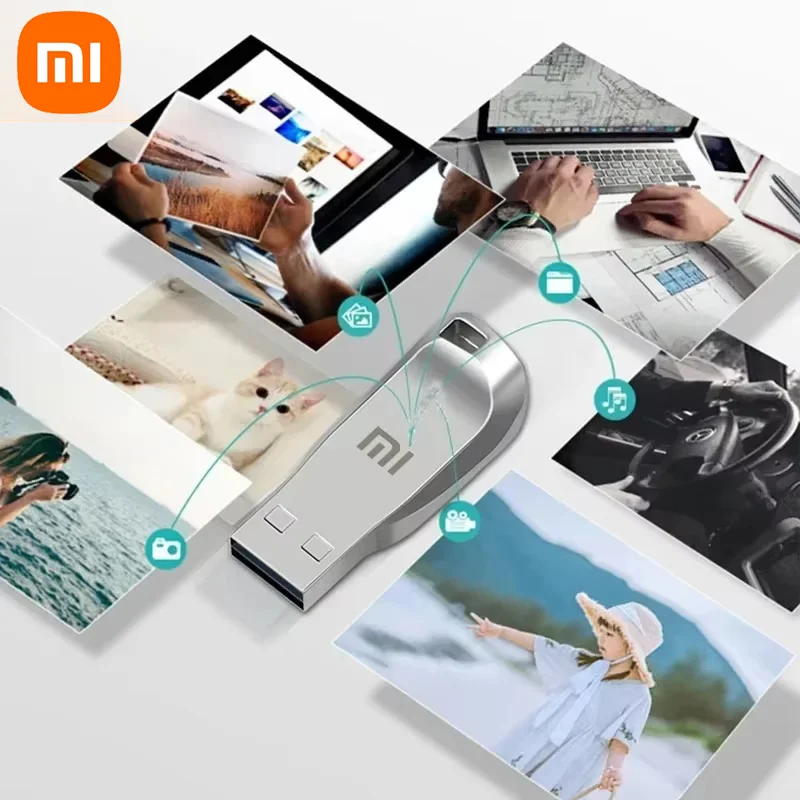 Xiaomi 3.2 USB 2 تيرا بايت ماكس فلاش قرص معدني بندريف USB مقاوم للماء ذاكرة عصا SSD وحدة مناسبة لقرص الكمبيوتر مشبك 2026 جديد