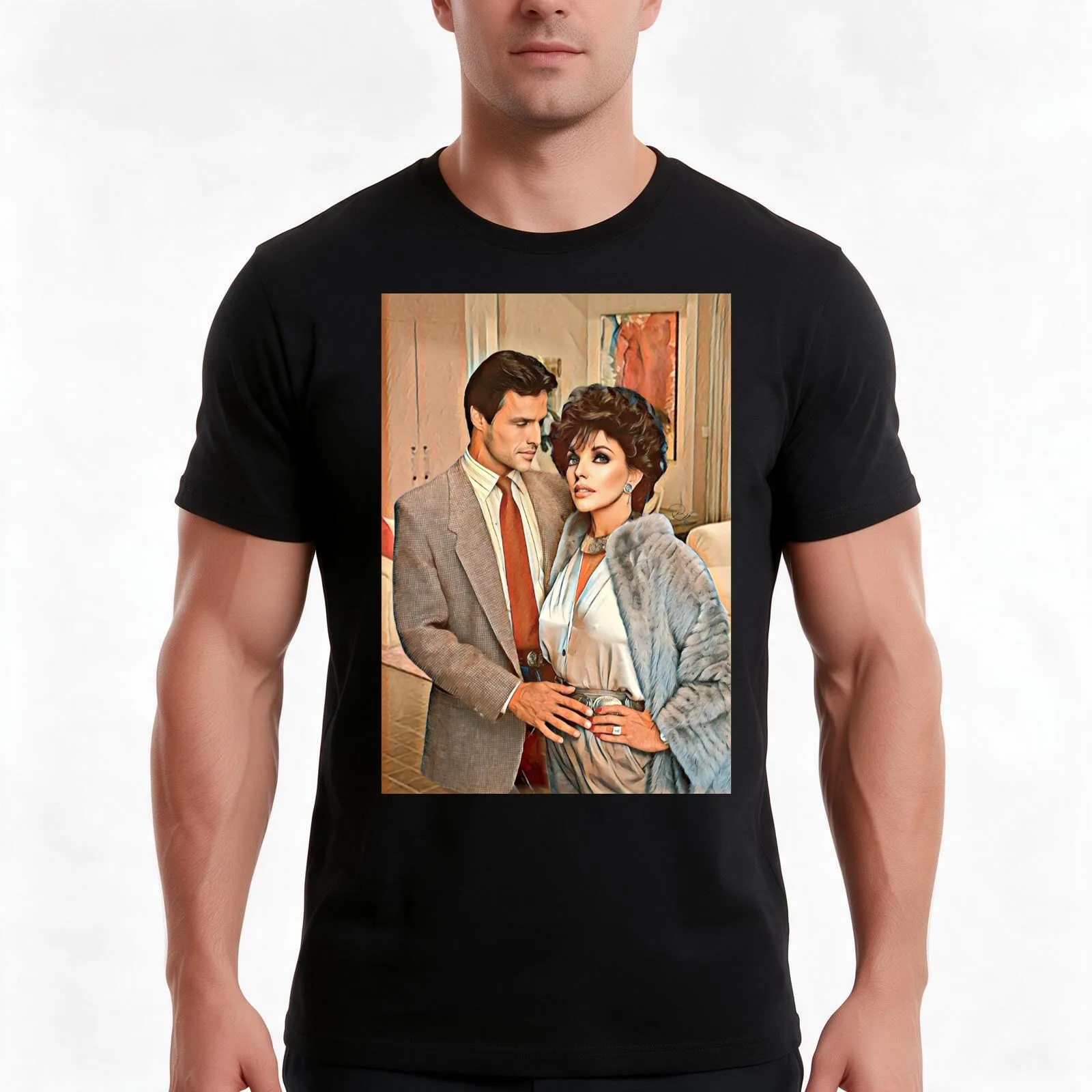 ALEXIS & DEX - DYNASTY T-Shirt, Summer Casual Cotton Tee, Oversized Streetwear Tops, Vintage Graphic Print, Unisex Men Women