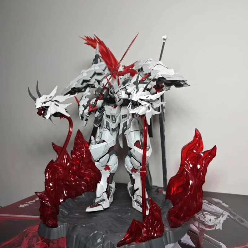 

Tale of Ming Jiang MG1/100 Snow Ghost Mecha Finished Skeleton Frame Assembly Anime Action Figure Toys