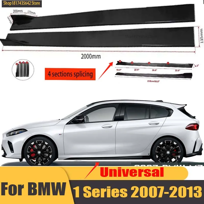 

Universal 2.2m Side Skirts Extension Rocker Splitters Diffuser Winglet Wings For BMW 1 2 3 5 7 Series X1 F48 X3 G20 X4 X5 G05 X6