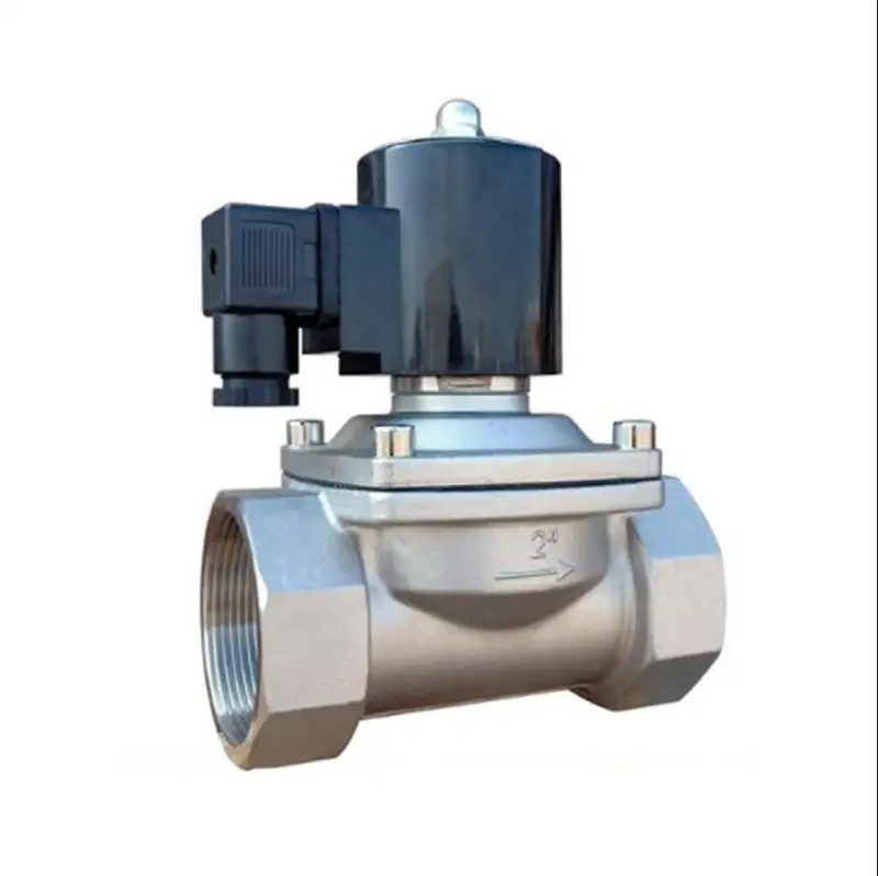 ZCA Vacuum Solenoid Valve 220V Normally Closed 24V Negative Pressure Special Gas Threaded Control Valve 4 In 2 Inches