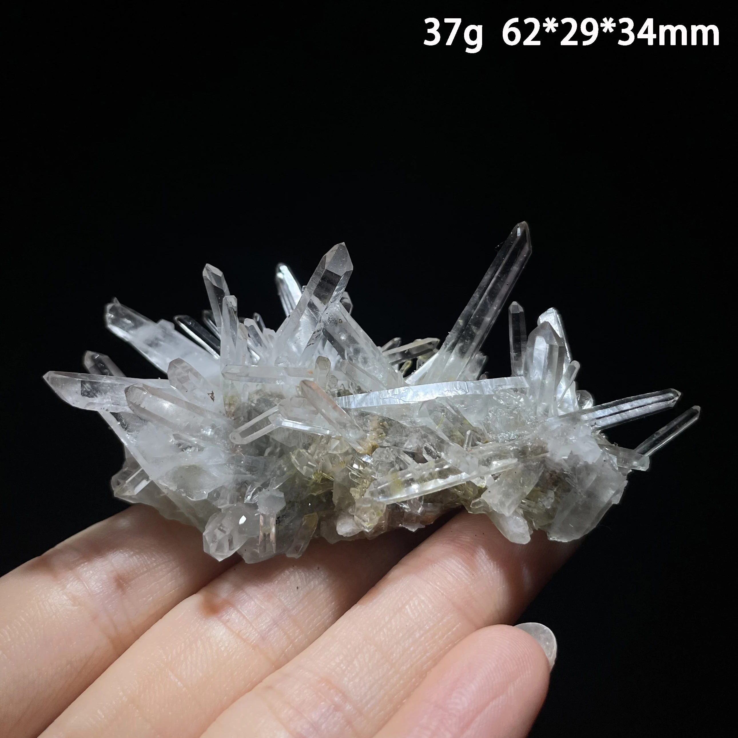 天然石景繡水晶クラスター鉱物標本原石クォーツロック家の装飾粗研磨