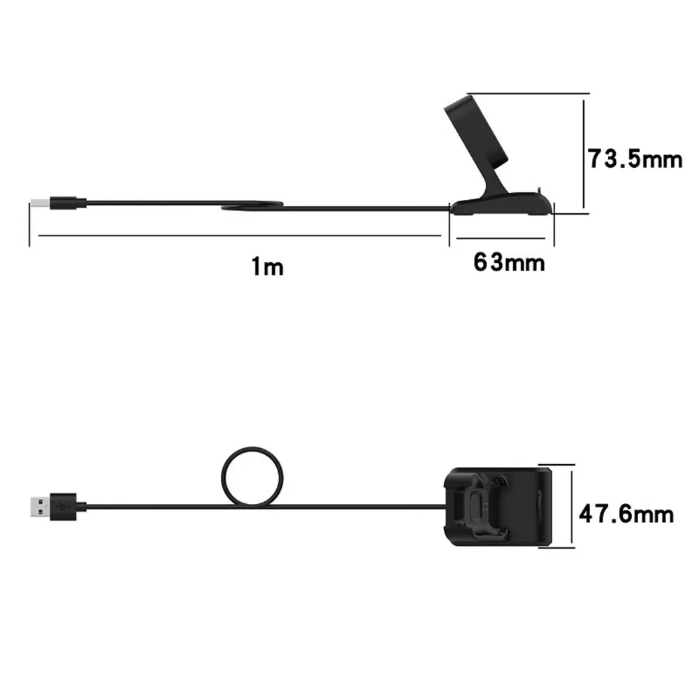 Charger For Xiaomi Mi Watch Lite Redmi Watch USB Charging Cable Cord Cradle Dock For Redmi Watch Smart Watch Power Supply Cradle