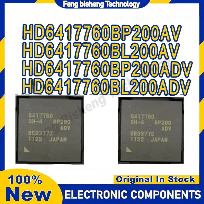 HD6417760BP200AV HD6417760BL200AV HD6417760BP200ADV HD6417760BL200ADV 6417760SH-4BL200 6417760 6417760SH-4BP200 BGA256 in stock