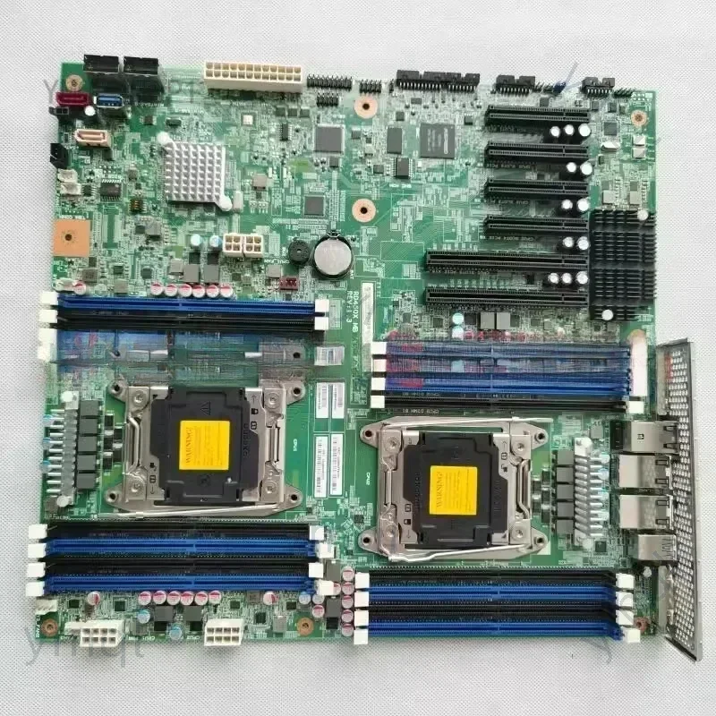 Suitable six card computer X99 dual server main board E5-V3V4Cpu.2 boot rd450x