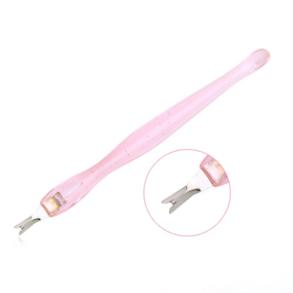 

12pcs Nail Art Tools Cuticle Trimmer Dead Skin Remover Pusher Callus Removal Fork Blue White Red Stainless Steel Dual-End Spoon