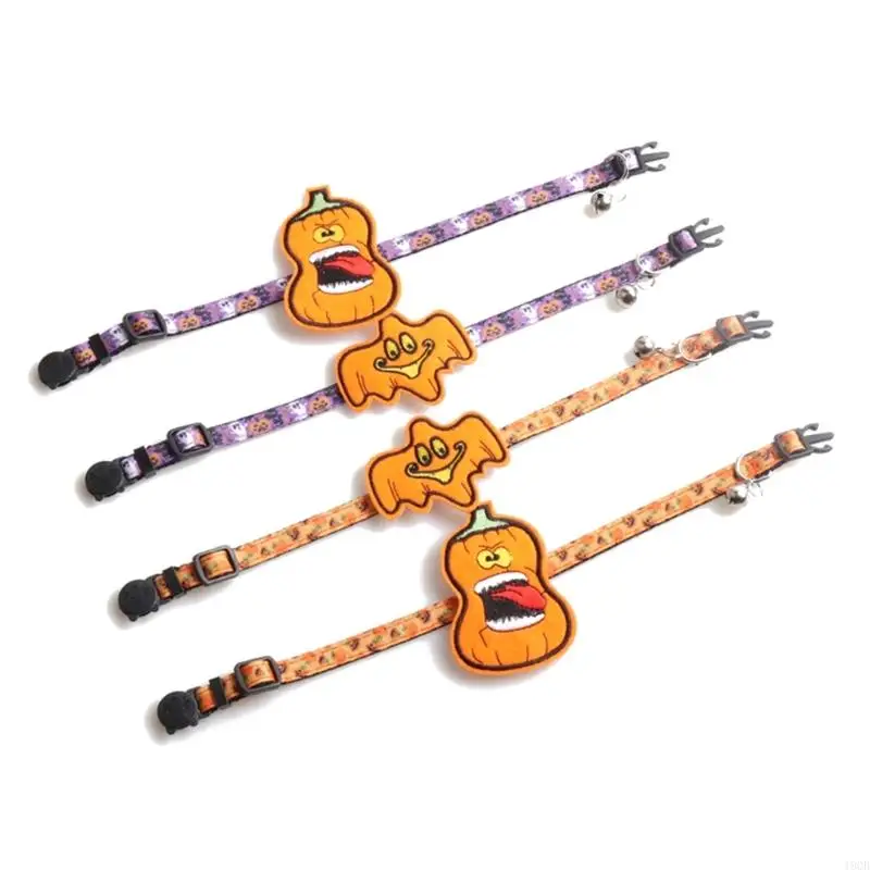 

Pet Halloween Costume Collar Collar Festival Party Props Kitten Bells Collar