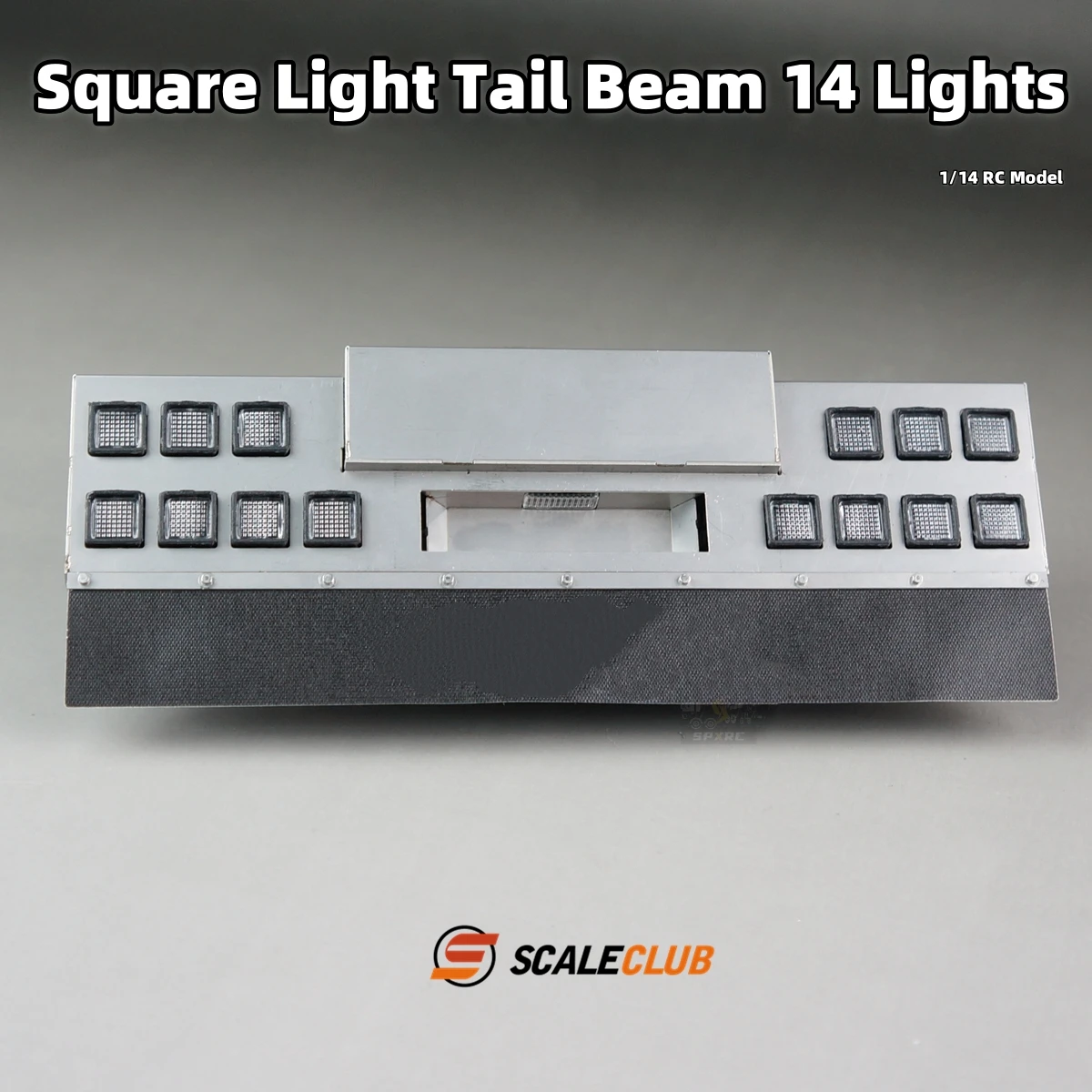 

Квадратный светильник, задний луч 14 для 1/14 Tamiya RC Scania Man Actros Volvo Benz, прицеп с дистанционным управлением, европейский грузовик, игрушечные детали