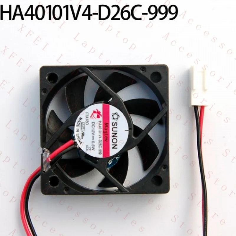 

F 1PC HA40101V4-D26C-999 4010 Cooling Fan 4CM 12V 0.8W 2-pin New