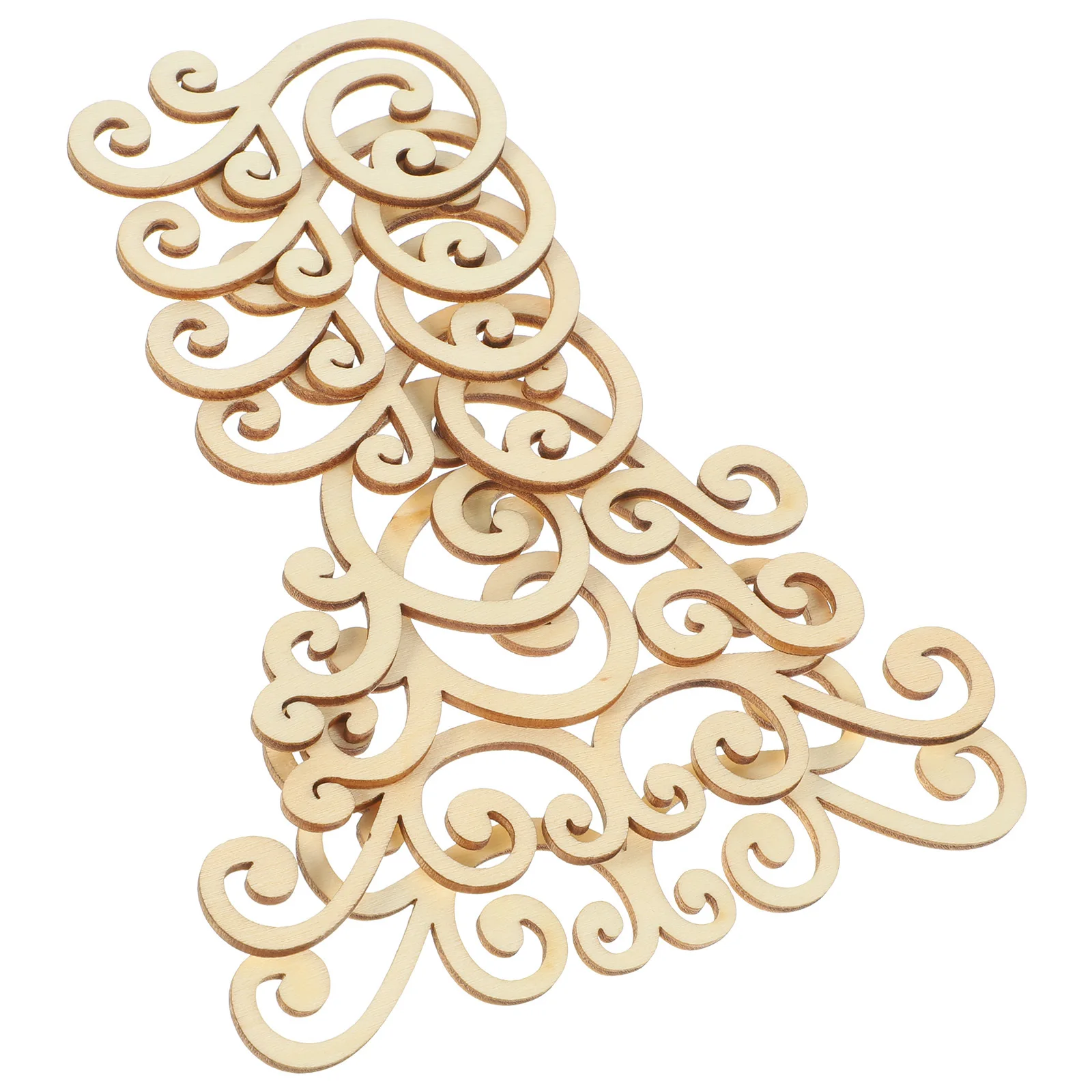 

16Pcs Decorative Wood Chips Shape Wedding Home Decor DIY Wood Slices Crafts Supplies Aesthetic Crafts Supplies