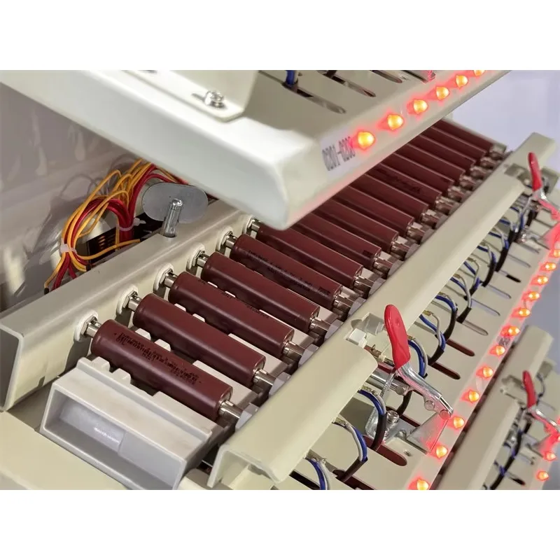 256 Chs 5V 3A 6A Li-Ion  Cycle Tester Cylindrical Cell Capacity Grading Test Equipment view 5