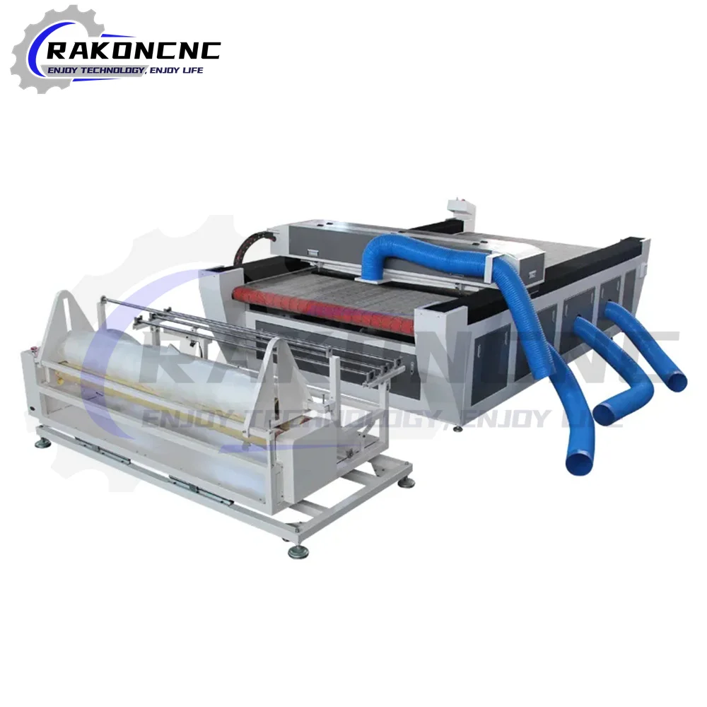 2000x3000mm Auto Feeding Co2 Laser Cutting Machine For Cloth Fabric Leather